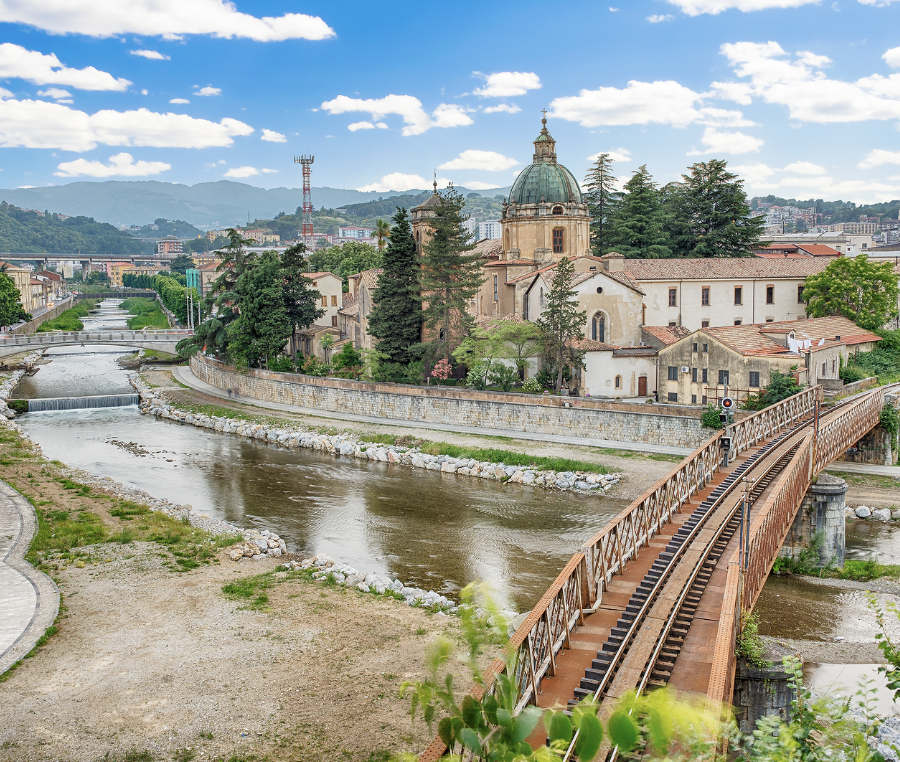 Cosenza Evening Bridge View
